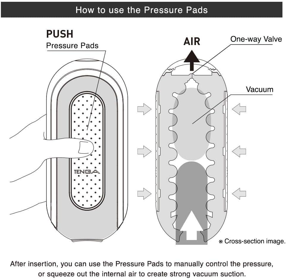 Flip EV (Electronic Vibration) สีดำ