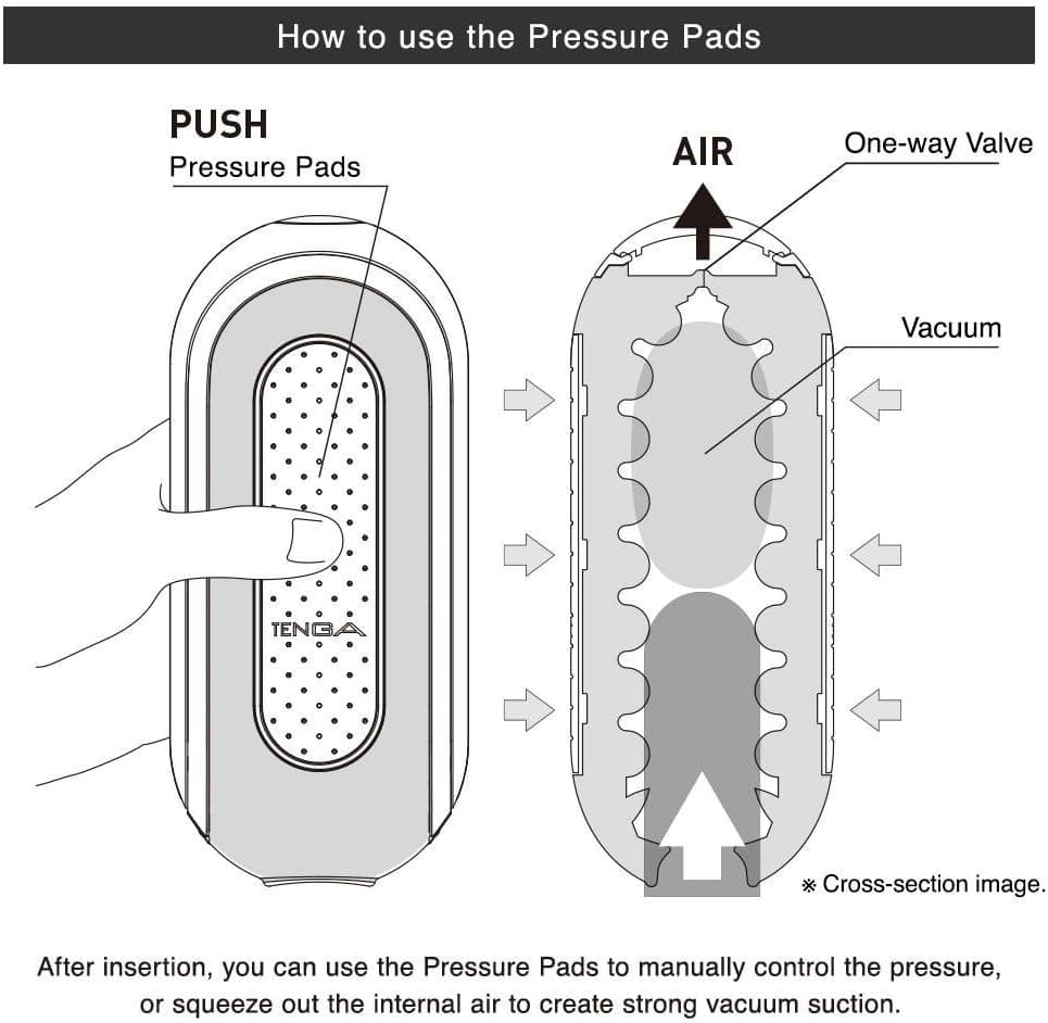 Flip EV (Electronic Vibration) สีดำ