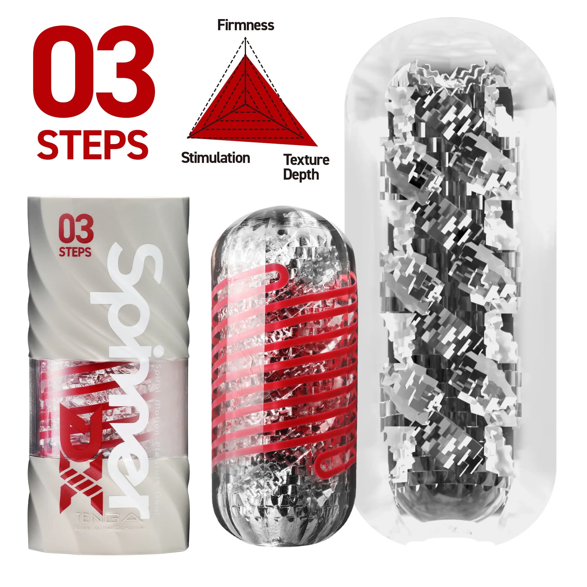 TENGA Spinner DX Steps